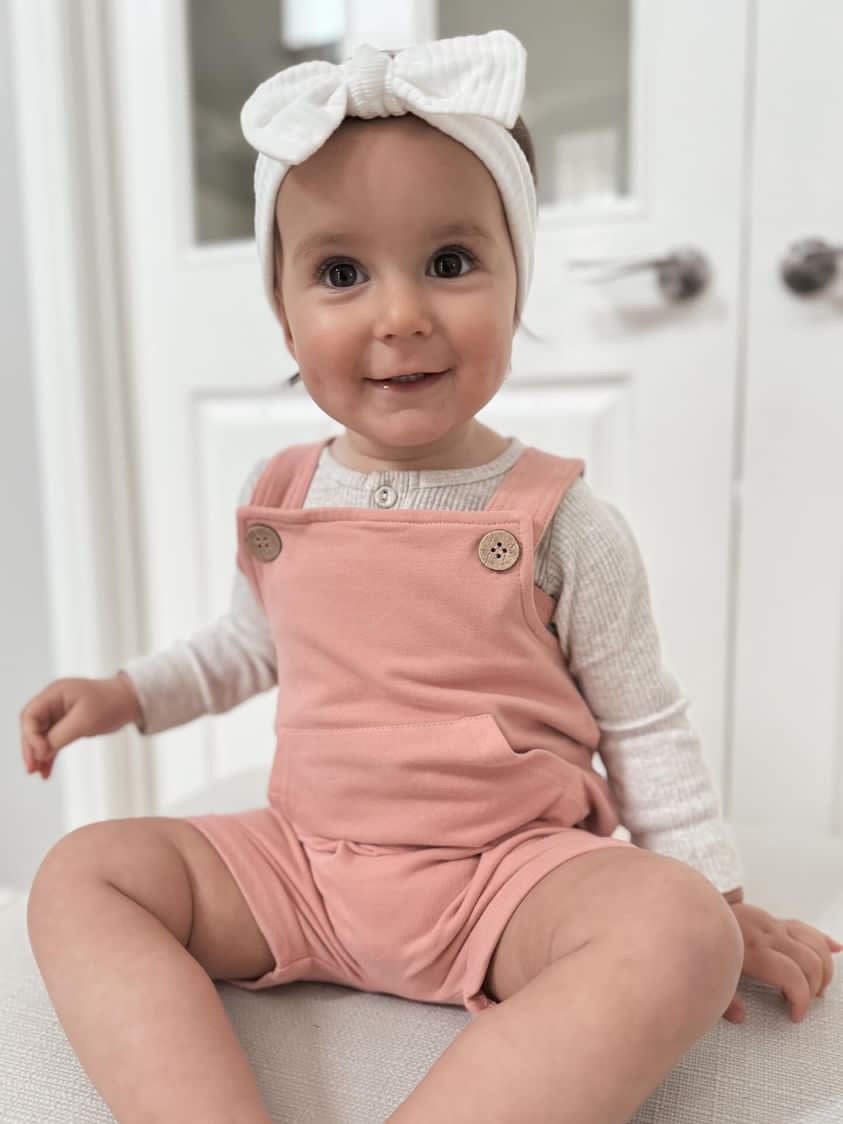 Candyfloss Organic Cotton Overalls