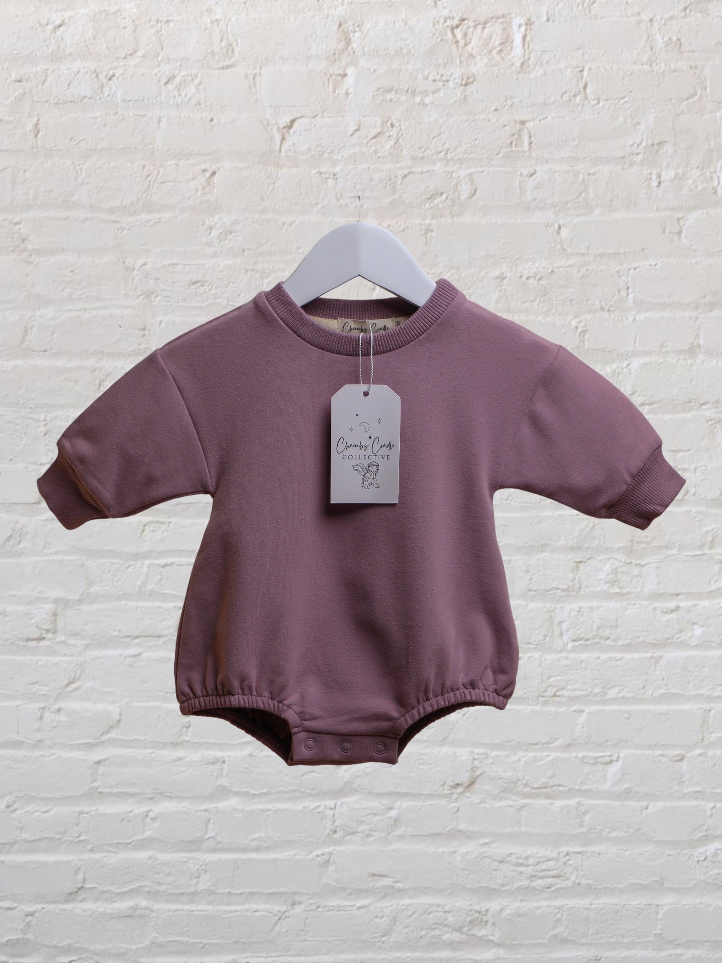 Grape Organic Cotton Romper