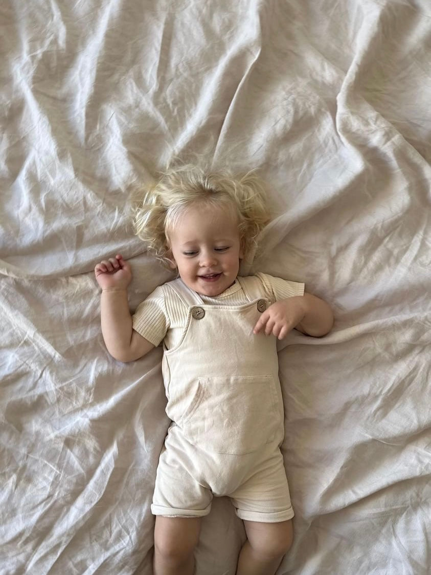 Milk Organic Cotton Overalls