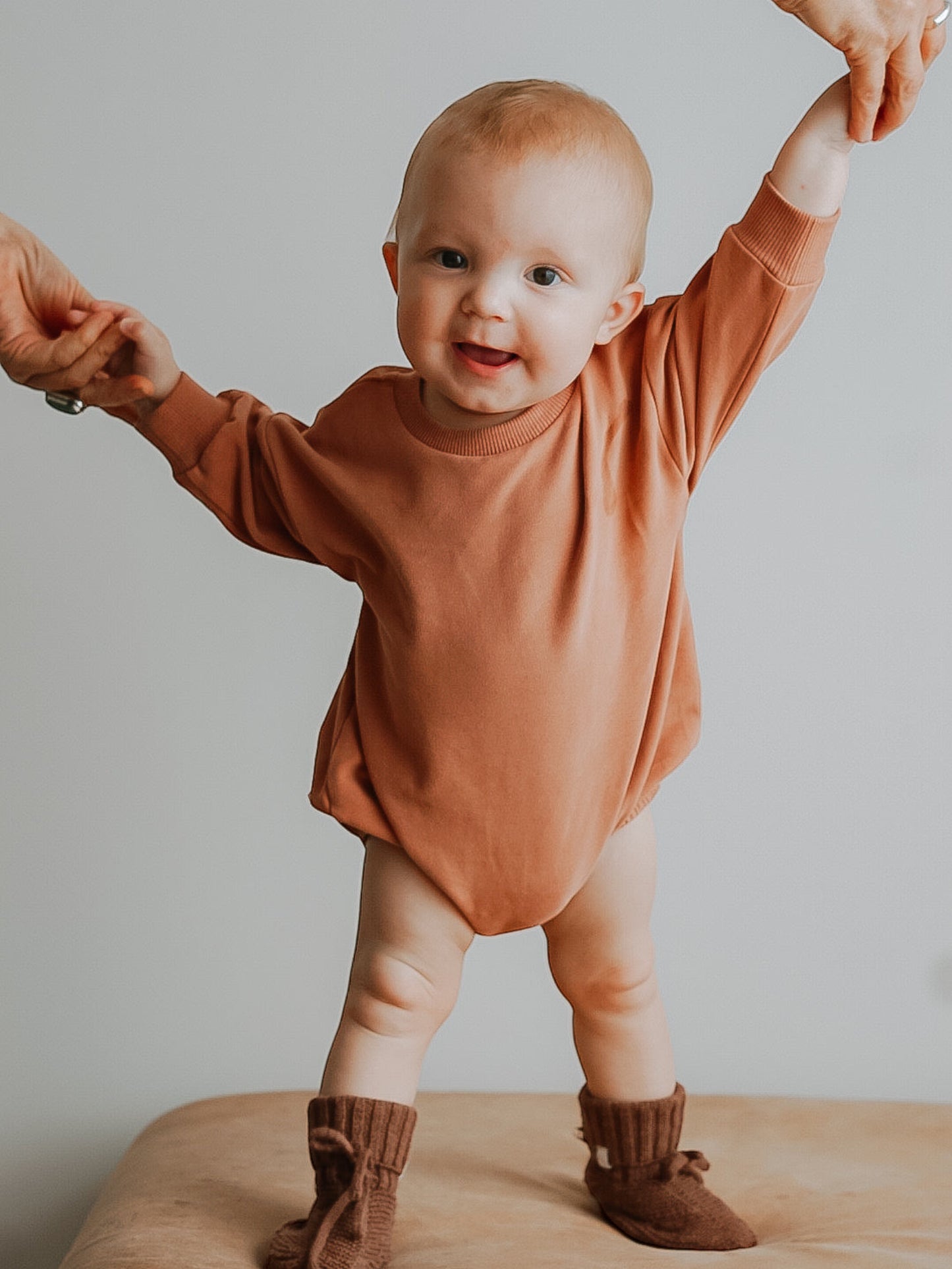 Cinnamon Organic Cotton Romper