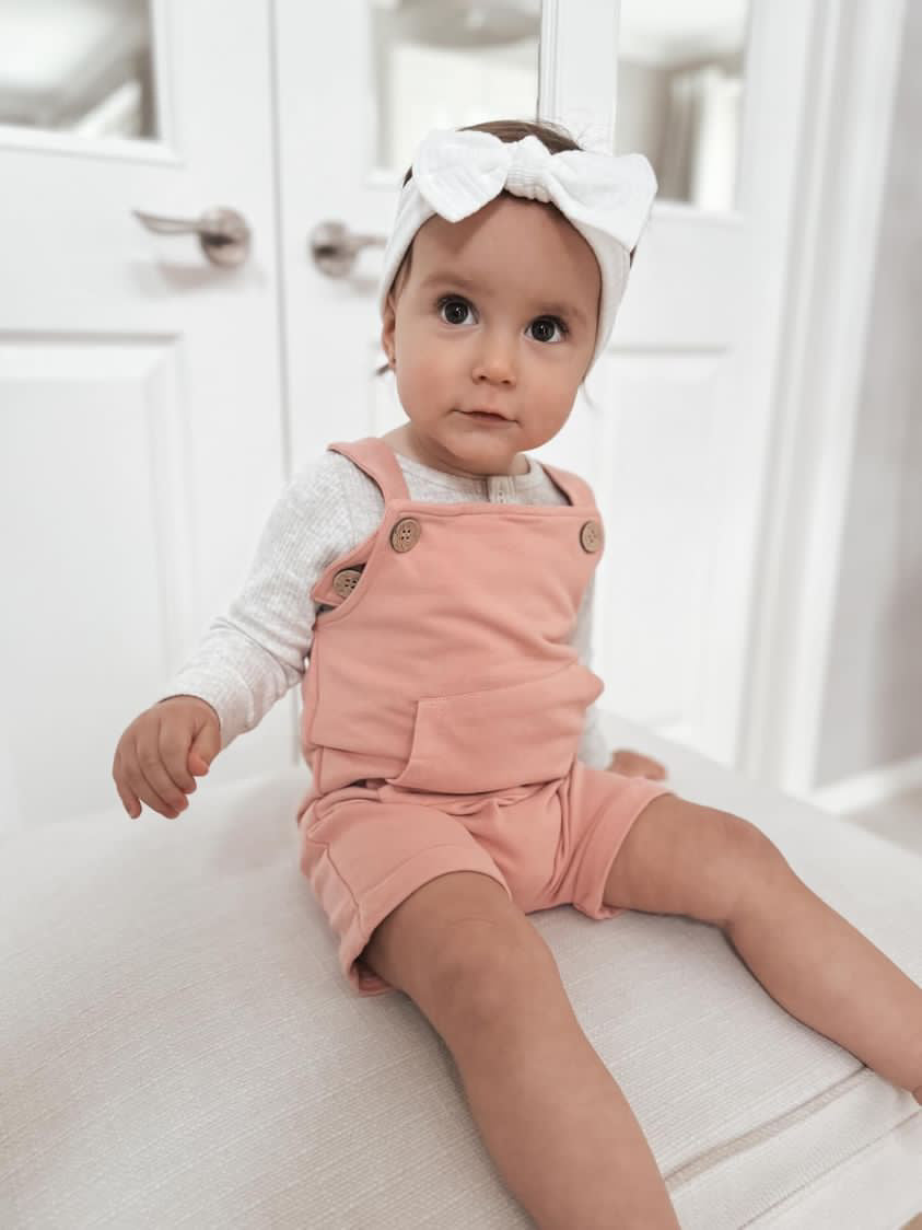 Candyfloss Organic Cotton Overalls