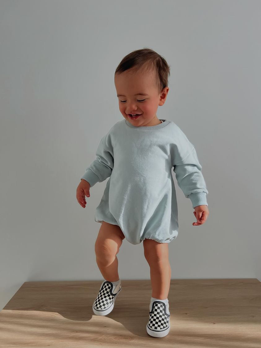 Sky Organic Cotton Romper