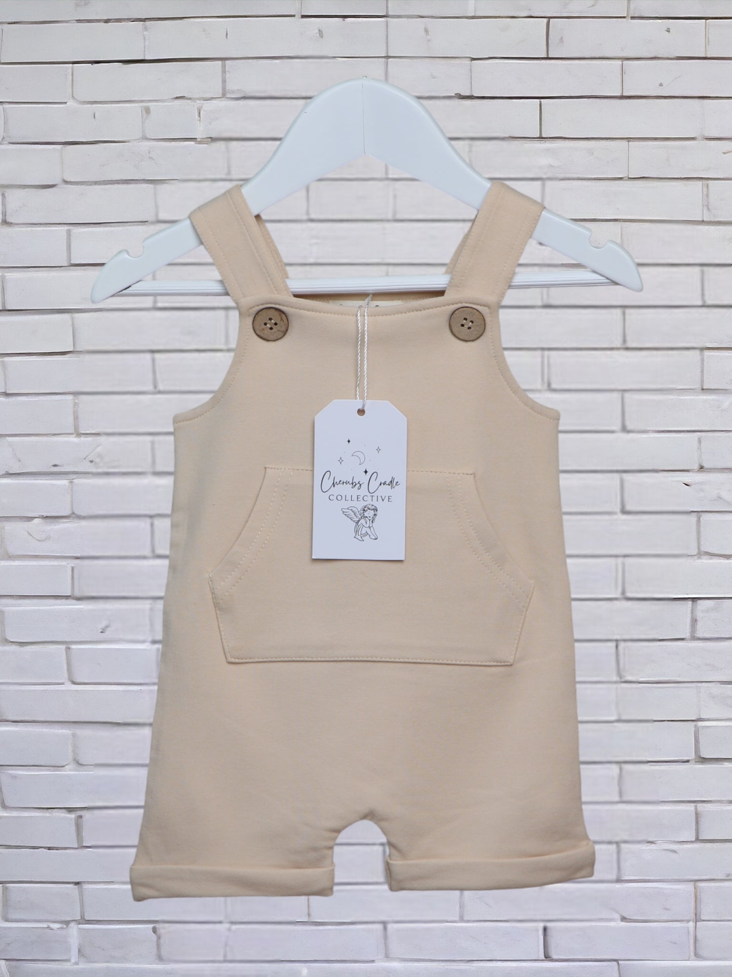 Milk Organic Cotton Overalls