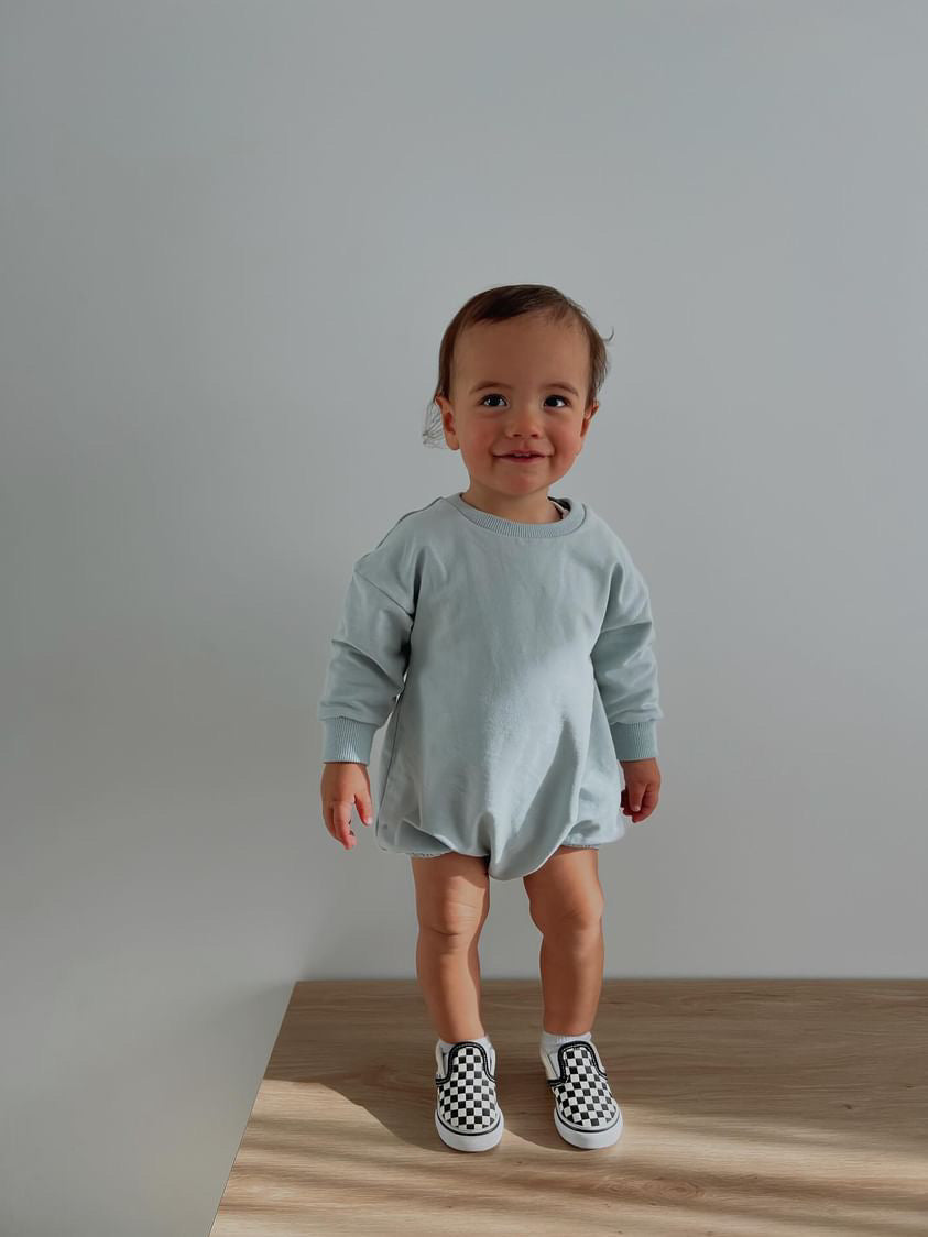 Sky Organic Cotton Romper