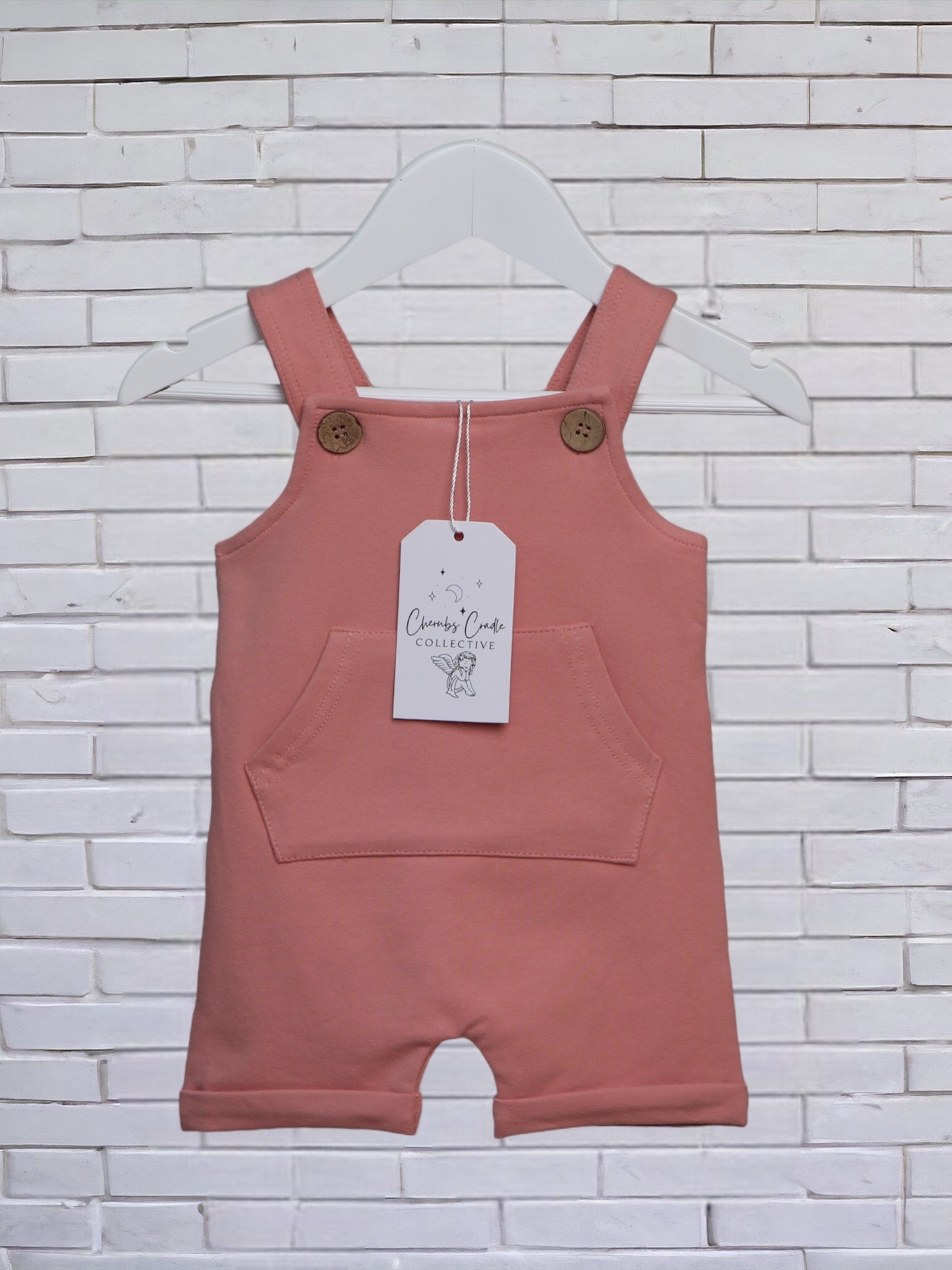 Candyfloss Organic Cotton Overalls